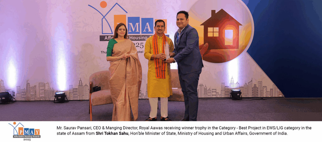 Royal Aawas scores a Hat-trick: PMAY Affordable Housing Award 2025